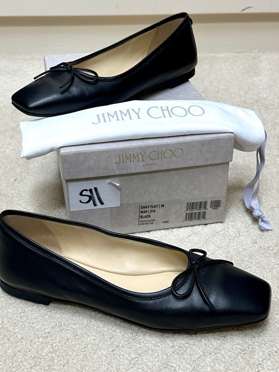 Jimmy Choo Shoes - Jimmy Choo Shay flat black size 38